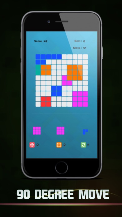 Screenshot #2 pour Briques Bloc Logique: Grille Puzzle Game