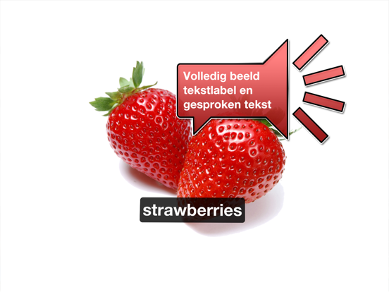 image2talk - communicatie door gesproken tekst en foto's iPad app afbeelding 2