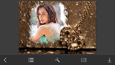 Rain Photo Frames - Elegant Photo frame for your lovely moments iPhone screenshot 4 - Photo & Video app