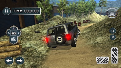 offroad Jeep: aereo cargo