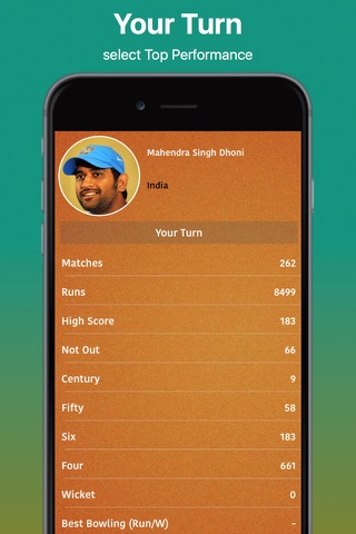 Cricket Card ODI Game Pro screenshot 2