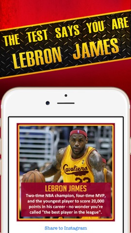 Which Player Are You? - Cavaliers Basketball Testのおすすめ画像2