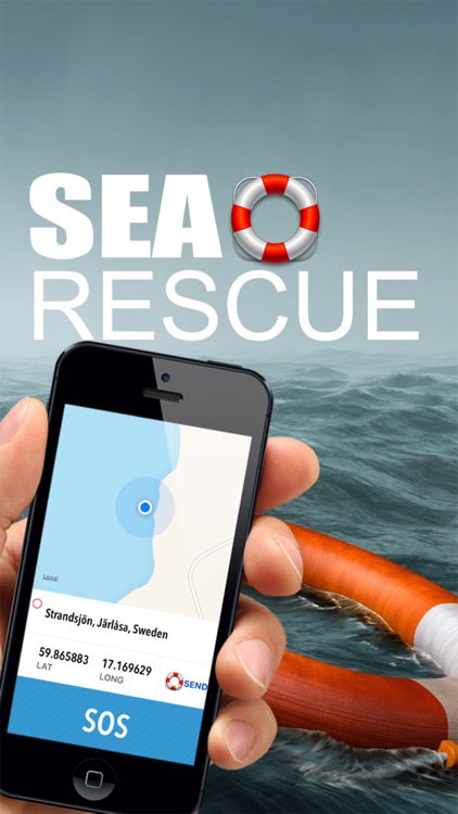 Sea rescue - Call for help at sea with your gps location