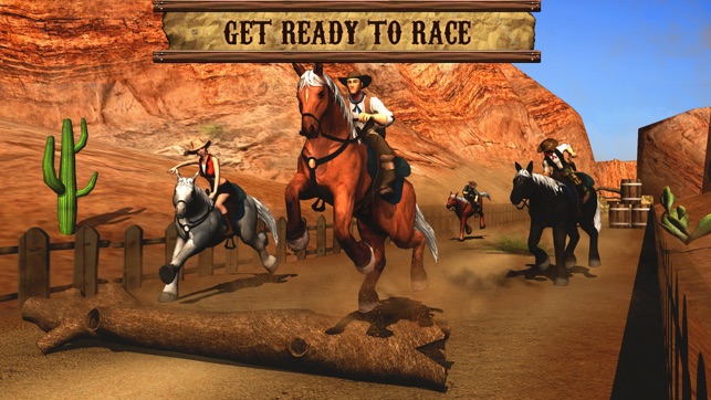 Texas Wild Horse Race 3D(圖1)-速報App