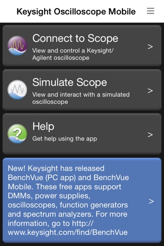 Keysight Oscilloscope Mobile screenshot 3