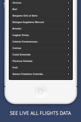 Italia Flights Free : Alitalia, Meridiana Flight Tracker & Air Radar screenshot 4
