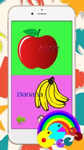 Fruit Alphabet Spelling Words Kindergarten School screenshot #3 for iPhone