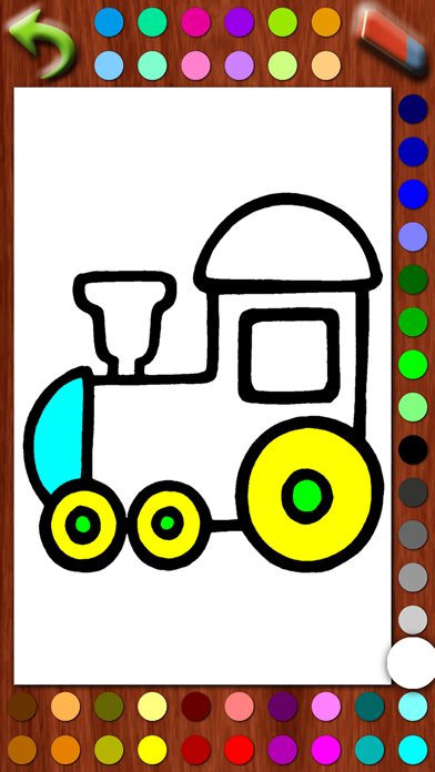 Screenshot #3 pour Younger Baby's Coloring Pages
