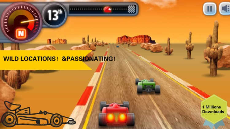 掌上狂野飞车 - 掌上飞车体验极速漂移,完全免费的越野爆裂飞车游戏 screenshot-3