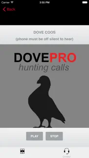 real dove calls and dove sounds for bird hunting! iphone screenshot 1