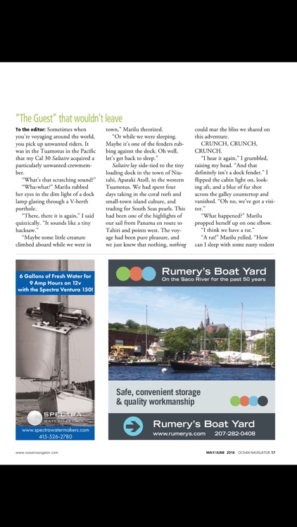 Ocean Navigator Magazine screenshot-4