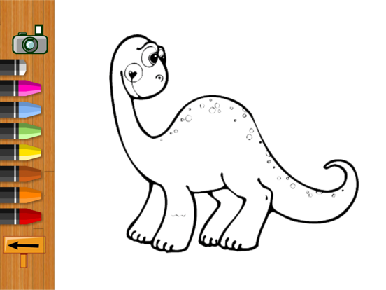 Screenshot #6 pour Dinosaur Colouring Games