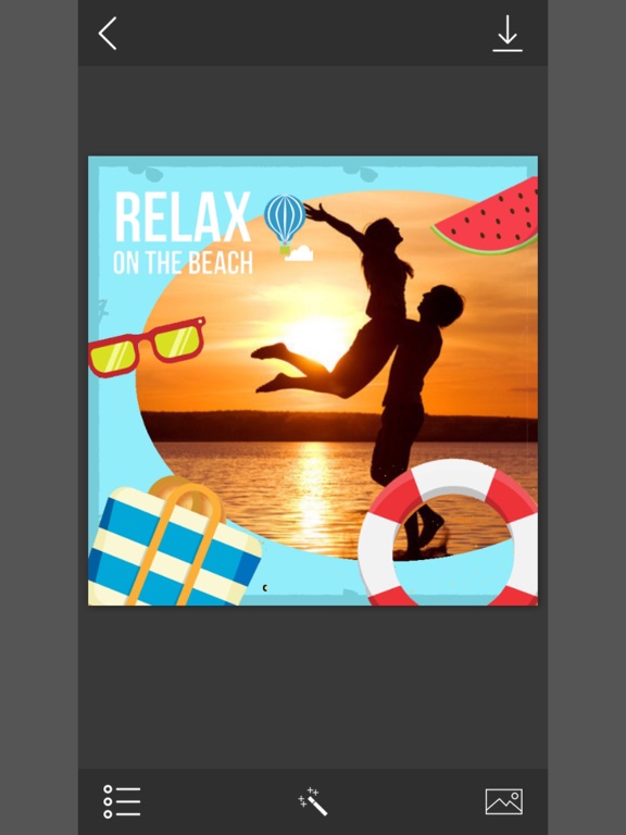 Summer Photo Frame - Amazing Picture Frames & Photo Editor iPad screenshot 4 - Photo & Video app