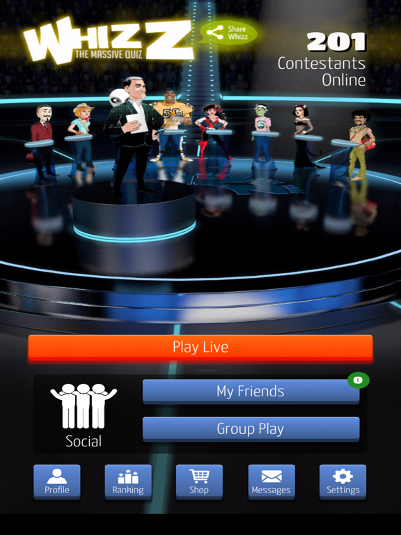Screenshot #4 pour Whizz - l’émission de télévision Trivia