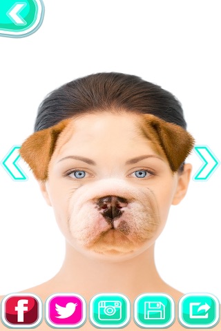 Puppy Face Changer Free – Cute Animal Head Photo Editor with Cool Dog Camera Stickers screenshot 3