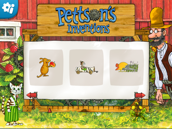 Pettson's Inventions iPad app afbeelding 1