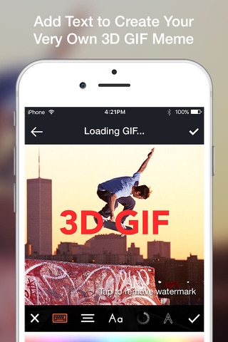 3D GIF - Video GIF Maker to Convert GIF to Video to Post GIFs for Instagram screenshot 3