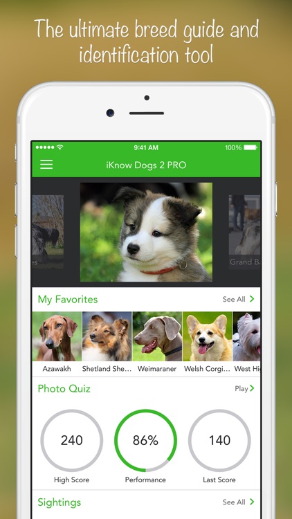 iKnow Dogs 2 LITE - NATURE MOBILE - Dog Breed Guide and Quiz Game
