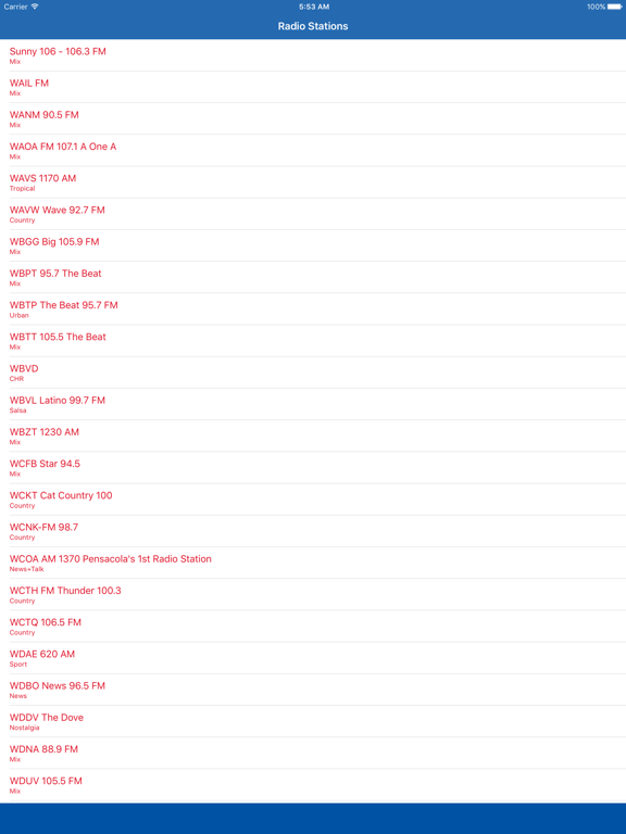 Screenshot #4 pour Radio Channel Florida FM Online Streaming