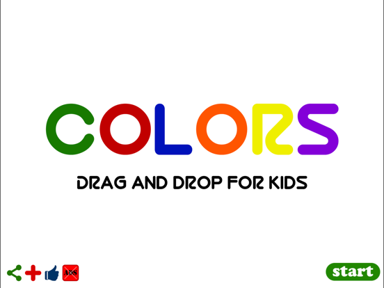 Screenshot #4 pour Colors Drag and Drop for nursery and preschool kids