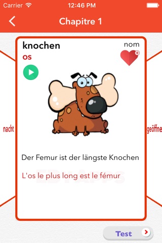 Vocabulaire allemand - Apprendre l'allemand screenshot 4