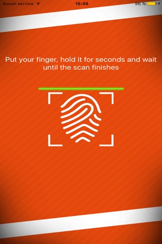 FingerPrint Pregnancy Test Simulator screenshot 2