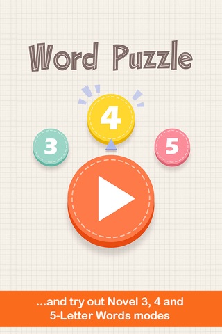 Word Puzzle: Three Four Five Letters screenshot 2