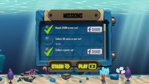 Bubble Head: Submarine Exploration screenshot #1 for iPhone