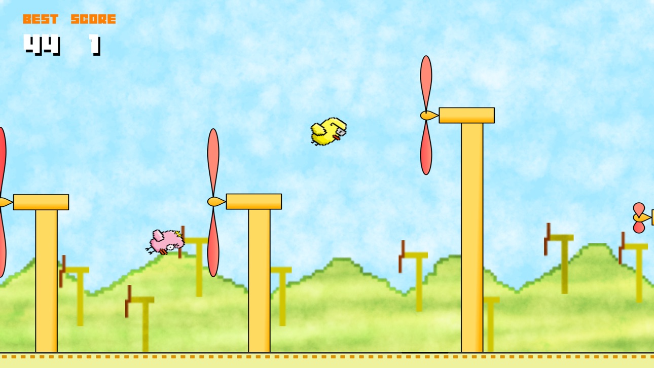 Screenshot 2 of Bird Strike (Flappy Couple)