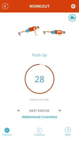 Game screenshot seven minutes exercises & workout -- get fit quick with high intensity interval training apk