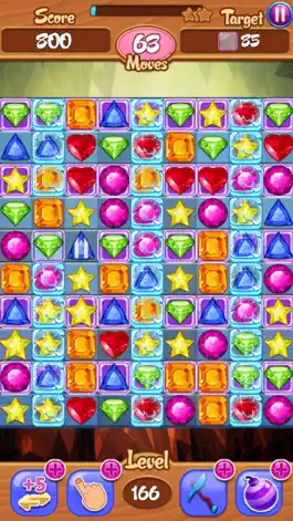 Game screenshot Crystal Insanity - Match 3 Diamond & Jewels Mania mod apk