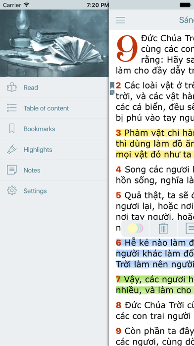 Screenshot #3 pour Kinh Thánh (Vietnamese Holy Bible Offline Version)
