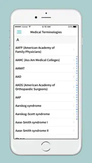medical terminologies - best terms & references iphone screenshot 1