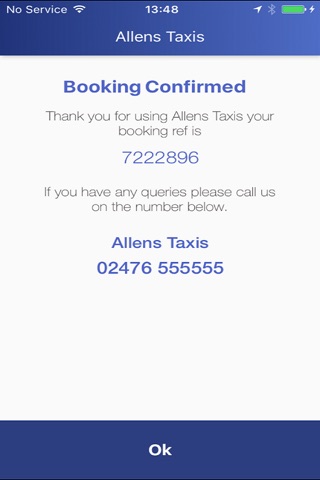 Allens Taxis screenshot 4