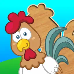 Smart puzzles for kids learning to read - toddlers educational games and children's preschool app icon
