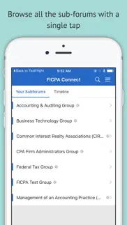 ficpa connect iphone screenshot 1