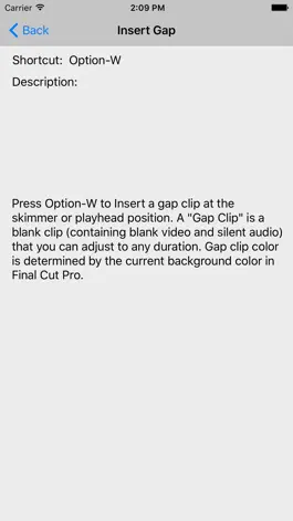 Game screenshot Shortcut: Final Cut Pro X Edition apk