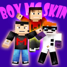 Boy Skin.s Creator for PE - Pixel Texture Simulator & Exporter for Mine.craft Pocket Edition Lite