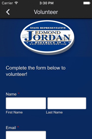Edmond Jordan For State Rep. screenshot 3