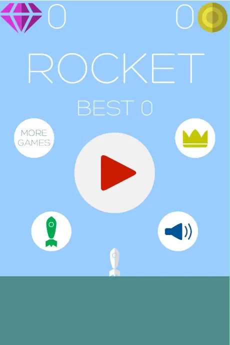 Rocket Rising-fun rocket games