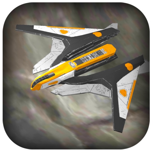 3D Air-Craft Galaxy Rocket - A Super-Hero Twist Hovercraft Tunnel Fly Icon