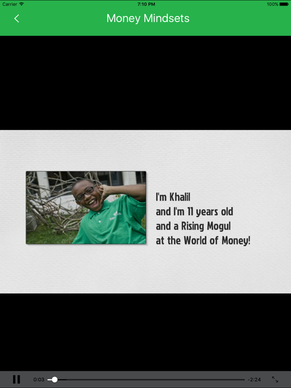 World of Money iPad screenshot 1 - Education app