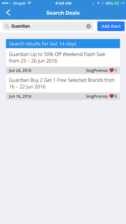 DEALert - Singapore Discount, Promo, and Deals’ Alert screenshot-4