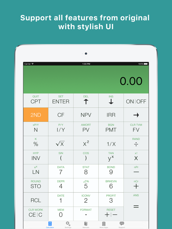Screenshot #4 pour BA Financial Calculator Pro