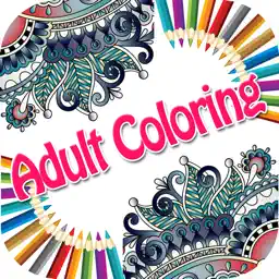 Color Ring-Free adult coloring book and best art therapy for canvas and flowers app icon