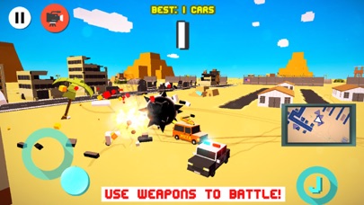 警察の戦争 3  - PRO 軍の車の戦い screenshot1