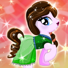 Activities of High My Monster Pony princess Dress-Up - After makeover queen dolls frozen white games for girls