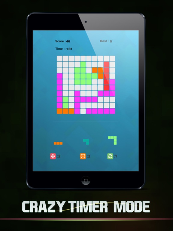 Bricks Block Logic : Grid Puzzle Game iPad screenshot 2 - Games app