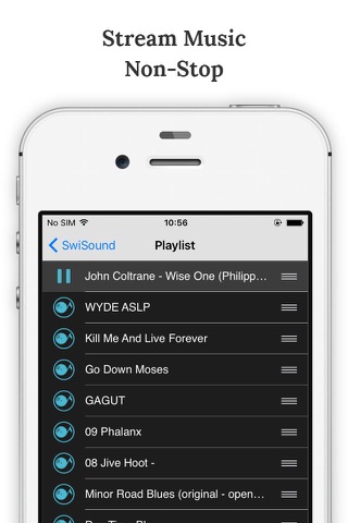 SwiSound - Jazz & Blues Music Streaming Service screenshot 3