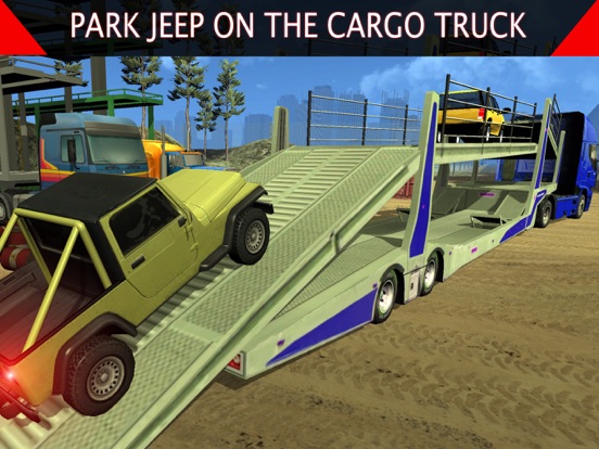 offroad jeep: vliegtuig lading iPad app afbeelding 5